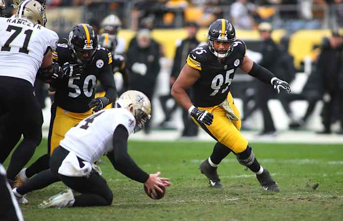 Pittsburgh Steelers defensive lineman Chris Wormley